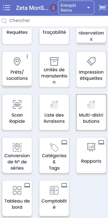 Remettre une commande Drive (Application Android uniquement) – Monstock